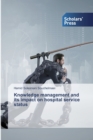 Image for Knowledge management and its impact on hospital service status