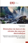 Image for Elimination du bore et des nitrates des eaux par electrodialyse