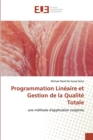 Image for Programmation Lineaire et Gestion de la Qualite Totale