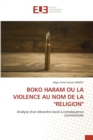 Image for Boko Haram Ou La Violence Au Nom de la &quot;Religion&quot;