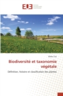 Image for Biodiversite et taxonomie vegetale