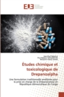 Image for Etudes chimique et toxicologique de Drepanoalpha