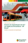 Image for Estudo de implantacao de VLT na regiao do Aricanduva - SP Brasil