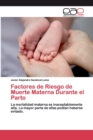 Image for Factores de Riesgo de Muerte Materna Durante el Parto