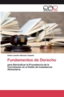 Image for Fundamentos de Derecho