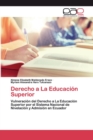 Image for Derecho a La Educacion Superior