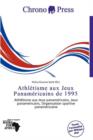 Image for Athl Tisme Aux Jeux Panam Ricains de 1995