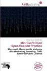 Image for Microsoft Open Specification Promise
