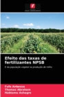 Image for Efeito das taxas de fertilizantes NPSB