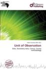Image for Unit of Observation