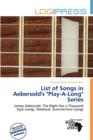 Image for List of Songs in Aebersold&#39;s &quot;Play-A-Long&quot; Series