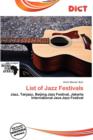 Image for List of Jazz Festivals