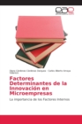 Image for Factores Determinantes de la Innovacion en Microempresas