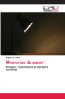 Image for Memorias de papel I