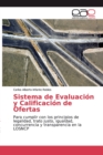 Image for Sistema de Evaluacion y Calificacion de Ofertas