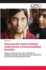 Image for Asociacion entre estado nutricional y funcionalidad familiar