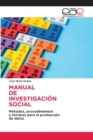 Image for Manual de Investigacion Social