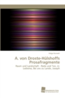 Image for A. von Droste-Hulshoffs Prosafragmente