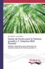Image for Factor de Forma para la Tectona grandis L.F, Empresa MLR Forestal
