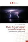 Image for Etude de la convection naturelle turbulente