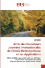 Image for Actes des Deuxiemes Journees Internationales de Chimie Heterocyclique et ses Applications