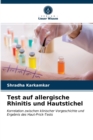 Image for Test auf allergische Rhinitis und Hautstichel