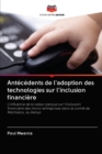 Image for ANT C DENTS DE L&#39;ADOPTION DES TECHNOLOGI