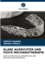 Image for Klare Ausrichter Und Feste Mechanotherapie