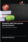 Image for Qualita dell&#39;istruzione universitaria
