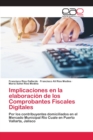 Image for Implicaciones en la elaboracion de los Comprobantes Fiscales Digitales