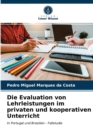 Image for Die Evaluation von Lehrleistungen im privaten und kooperativen Unterricht