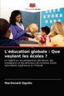 Image for L&#39;education globale