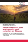 Image for Recomendaciones para un desarrollo local sostenible en Caqueza