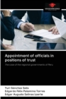 Image for Appointment of officials in positions of trust