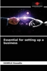 Image for Essential for setting up a business