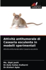 Image for Attivita antitumorale di Casearia esculenta in modelli sperimentali