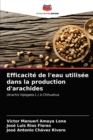 Image for Efficacite de l&#39;eau utilisee dans la production d&#39;arachides