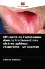 Image for Efficacite de l&#39;amlexanox dans le traitement des ulceres aphteux recurrents - un examen