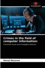 Image for Crimes in the field of computer information