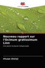 Image for Nouveau rapport sur l&#39;Ocimum gratissimum Linn
