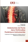 Image for Osteotomies de Ponte dans l&#39;Arthrodese Posterieure Instrumentee