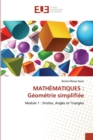 Image for Mathematiques : Geometrie simplifiee