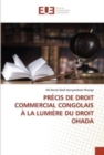 Image for Precis de Droit Commercial Congolais A La Lumiere Du Droit Ohada