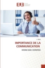 Image for Importance de la Communication