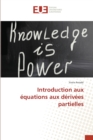 Image for Introduction aux equations aux derivees partielles