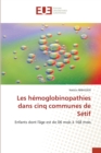 Image for Les hemoglobinopathies dans cinq communes de Setif