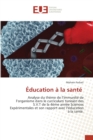 Image for Education a la sante