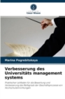 Image for Verbesserung des Universitats management systems