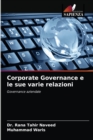 Image for Corporate Governance e le sue varie relazioni