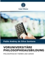 Image for Voruniversitare Philosophieausbildung